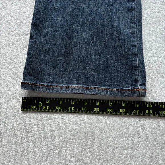 Wrangler Aura Bootcut Jeans Women Size 18 Dark Wash Stretch Denim 10WUT74AG - Picture 6 of 9